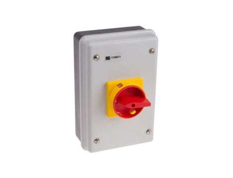 Przełącznik izolacyjny bez bezpiecznika 3-biegunowy 32 A 15 kW 3-fazowy IP54