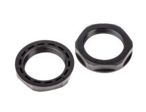 Nakrętka do dławnic kablowych, PG21, IP68, kolor: Czarny, materiał: Nylon 66, RS PRO