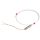 Termopara typ K do +1100C 500mm kabel 100mm, Stal nierdzewna ANSI