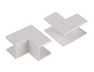Kątownik wewnętrzny do koryt kablowych PVC Kąt wewnętrzny 16 x 16mm RS PRO