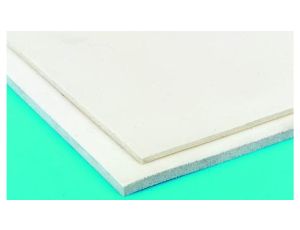 Arkusz z gąbki gumowej, Biały, 0.25g/cm, 1m x 600mm x 6mm, RS PRO