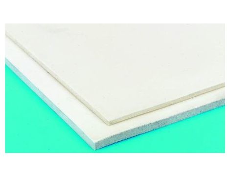 Arkusz z gąbki gumowej, Biały, 0.25g/cm, 1m x 600mm x 6mm, RS PRO