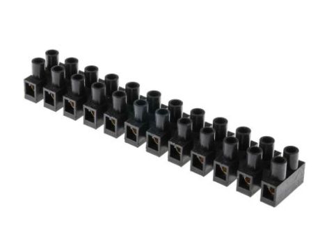 Terminal Strip, PP, 6 mm, RS PRO