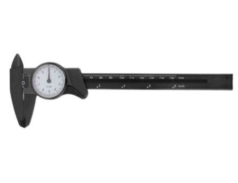 Suwmiarka z czujnikiem, 0,4 mm, 0,1 mm, jednostki metryczne i brytyjskie, RS PRO