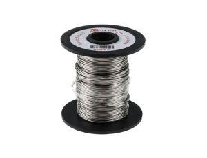 Drut oporowy +1150C Stop niklu i chromu 0.91mm Jednordzeniowy Maksymalnie +1150 C. RS PRO