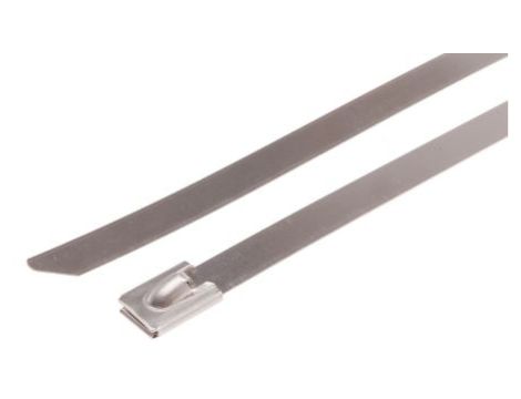 Opaska kablowa 680mm 7.9 mm Stal nierdzewna 316 100 sztuk RS PRO