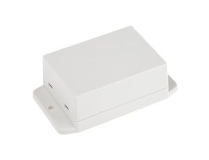 Obudowa Biały z kołnierzem, 70 x 50 x 29mm, RS PRO