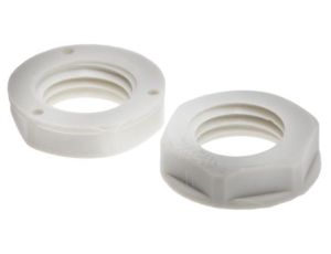 Nakrętka do dławnic kablowych, M12, IP68, kolor: Szary, materiał: Nylon 66, RS PRO