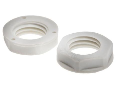 Nakrętka do dławnic kablowych, M12, IP68, kolor: Szary, materiał: Nylon 66, RS PRO