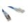 Kabel kategorii 6, Niebieski, Wtyk RJ45/męski RJ45dł.: 5m, mat. koszulki: LSZH