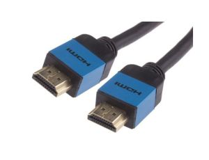 HDMI Cable, Slim Aluminium, Blue