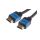 HDMI Cable, Slim Aluminium, Blue