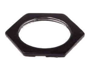 Nakrętka do dławnic kablowych, M32, kolor: Czarny, materiał: Stal, RS PRO