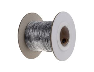 Przewód jednożyłowy linkowy, Przewód instalacyjny, 0,2 mm, 11/0,16 mm, 24 AWG, MPPE, 600 V, Szary, dł. 100m, RS PRO