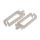 Spinka do kabli Zacisk siodełkowy, materiał: Nylon 66, 5.5 x 15.9 x 31.1mm, RS PRO