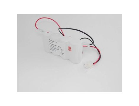 Zestawy akumulatorów D NiCd, 4.8V, 4Ah, 4-ogniwowy, RS PRO