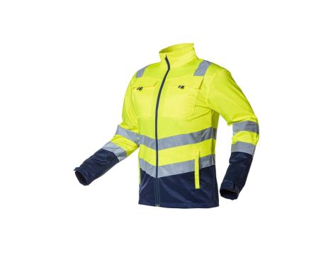 Bluza robocza ostrzegawcza 40 poliester 60 bawełna 260gsm rozmiar XXL 81-742-XXL