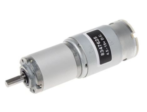 Motoreduktor DC, 1.42 A, 12 W, 12 obr./min, 1,2 Nm, RS PRO