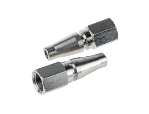 Szybkozłączka pneumatyczna, materiał Mosiądz, złącze G 1/8 żeńskie, RS PRO Rectus 17, Schrader NW5