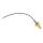 Kabel koncentryczny, RF, Czarny Żeńskie RP-SMA Żeńskie U.FL 100mm, RS PRO Z zakończeniem