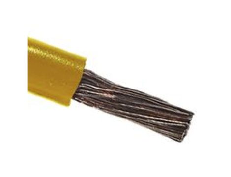 Kabel trzynormowy PCW, dł. 100m 4 mm, 41 A, 1 kV, Maks. +105C Żółty Zgodność z trzema normami, RS PRO
