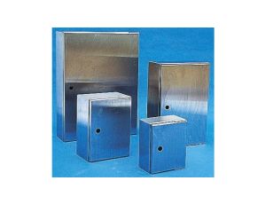 Szafka ścienna rozdzielcza, materiał: Stal nierdzewna typu 304, IP66, 400 x 300 x 200mm, RS PRO