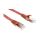 Kabel kategorii 6, Czerwony, Wtyk RJ45/męski RJ45dł.: 10m, mat. koszulki: LSZH