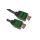 HDMI Cable, Slim Aluminium, Green
