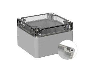 Obudowa ogólnego użytku ekranowana Szary IP66 Silikon, 80 x 82 x 55mm, RS PRO 5U2