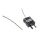 Termopara typ J do +350C 10m kabel 10m, Włókno szklane IEC