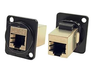 Złącze RJ45, Cat5e, 1 portów Ekranowane, RJ45