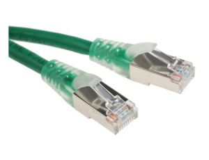 Kabel kat. 5e F/UTP Zielony 1m