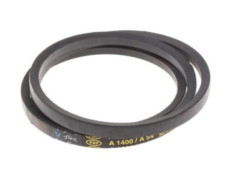 Pas napędowy, profil A, materiał: PET, guma, 13mm x 8mm x 1.37m, RS PRO