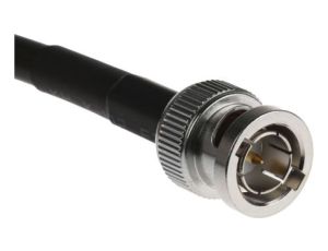 Kabel koncentryczny, RG59 Wtyk BNC Wtyk BNC 1m, RS PRO Z zakończeniem