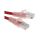 Kabel kat. 5e U/UTP Czerwony 1m