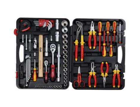 Zestaw narzędzi 88 szt., RS PRO Walizka
