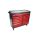 Szafka na rolkach, na kółkach, 11-szufladowa, 985 x 1085 x 450mm, materiał: Stal, RS PRO