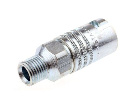 Szybkozłączka pneumatyczna, materiał Stal, złącze G 1/4 męskie, RS PRO PCL