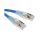 Kabel kat. 5e F/UTP Niebieski 500mm