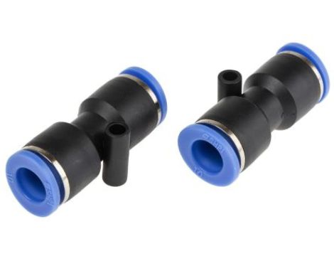 Adapter gwintowany prosty typu rura – rura, 10 barów