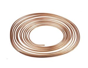 Rury miedziane, dł.: 10m, 138 bar, śr. wewn.: 3.4mm, śr. zewn.: 5mm