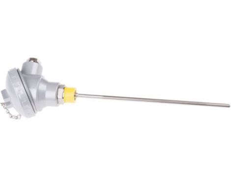 Termopara typ K do +1100C 250mm kabel 1m, Stal nierdzewna Zgodność z RoHS