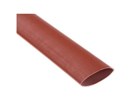 Osłona termokurczliwa brązowa 2:1, średnica 19.1mm, dł. 1.2m, RS PRO