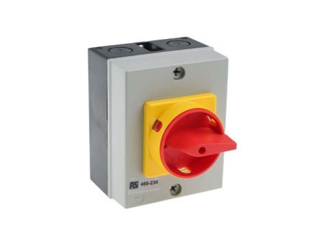 Przełącznik izolacyjny bez bezpiecznika 4-biegunowy 40 A 15 kW 3-fazowy IP65