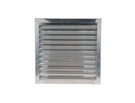 Kratka wentylacyjna, Srebrny, Aluminium, 497 x 497mm 32mm
