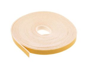 Taśma piankowa, 6m x 12mm x 2.4mm, kolor: Biały, RS PRO Jednostronna