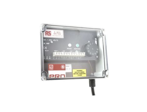 Termostat grzewczy 200 x 75 x 150mm, RS PRO