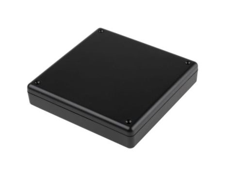 Obudowa Czarny, 125 x 125 x 25mm, RS PRO