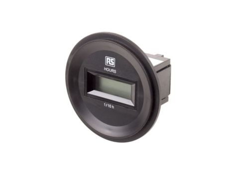 Licznik godzin LCD 6-cyfrowy 85 → 265 V AC RS PRO