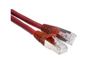 Kabel kat. 5e U/UTP Czerwony 3m